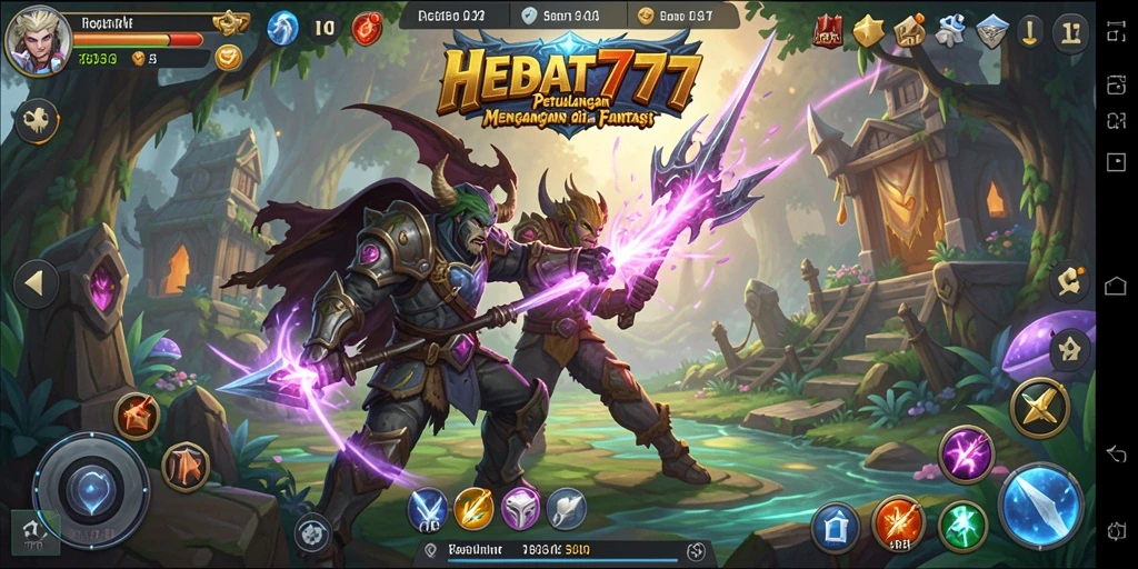 Gameplay menegangkan dalam dunia petualangan HEBAT777 dengan grafis memukau.