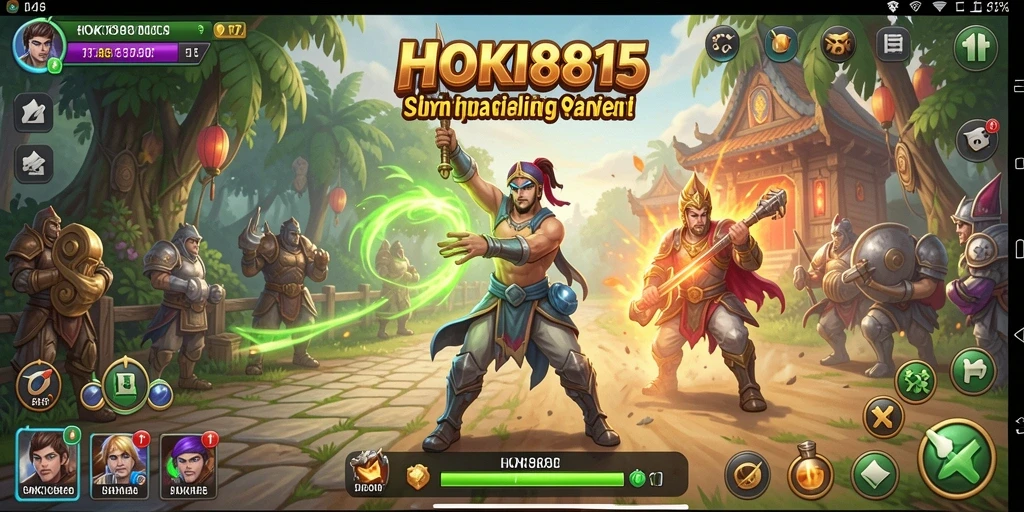 Tampilan gameplay menakjubkan HOKI8815 dengan interaksi real-time.
