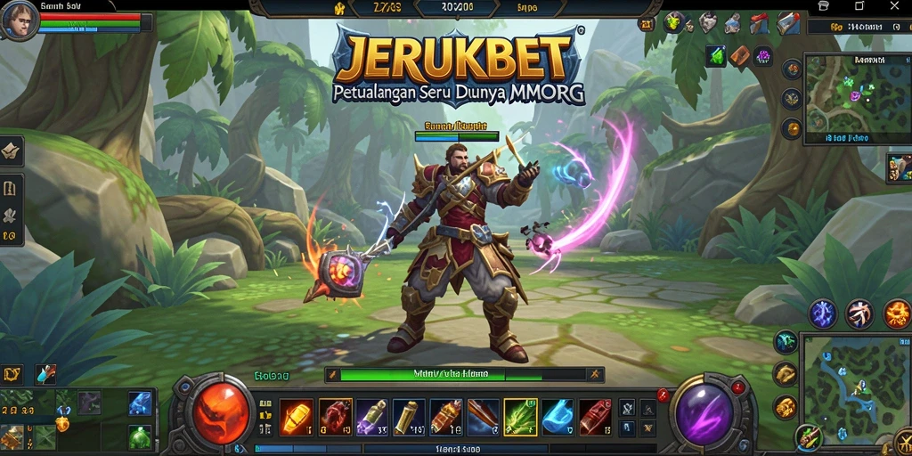 Screenshot gameplay <strong>JERUKBET</strong> yang menunjukkan aksi seru dalam pertempuran.