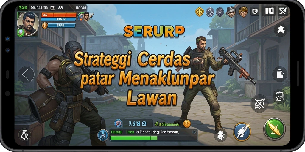 Tampilan gameplay SERURP yang penuh strategi dan tantangan.