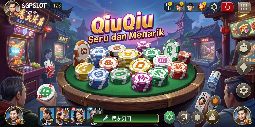 Gameplay seru dan dinamis dalam SGPSLOT QiuQiu.