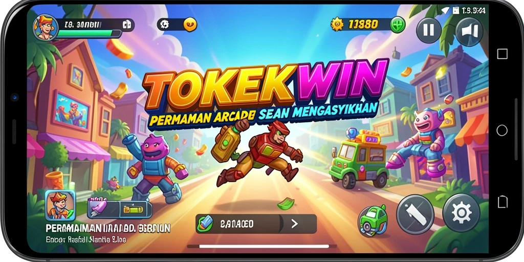 Tampilan gameplay TOKEKWIN yang menarik dan penuh aksi.