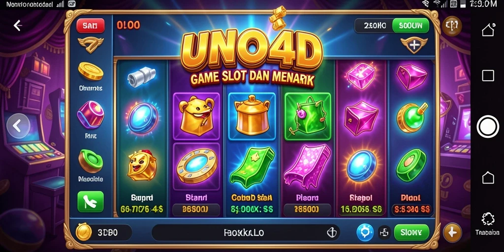 Screenshot utama dari gameplay menarik UNO4D yang penuh aksi.